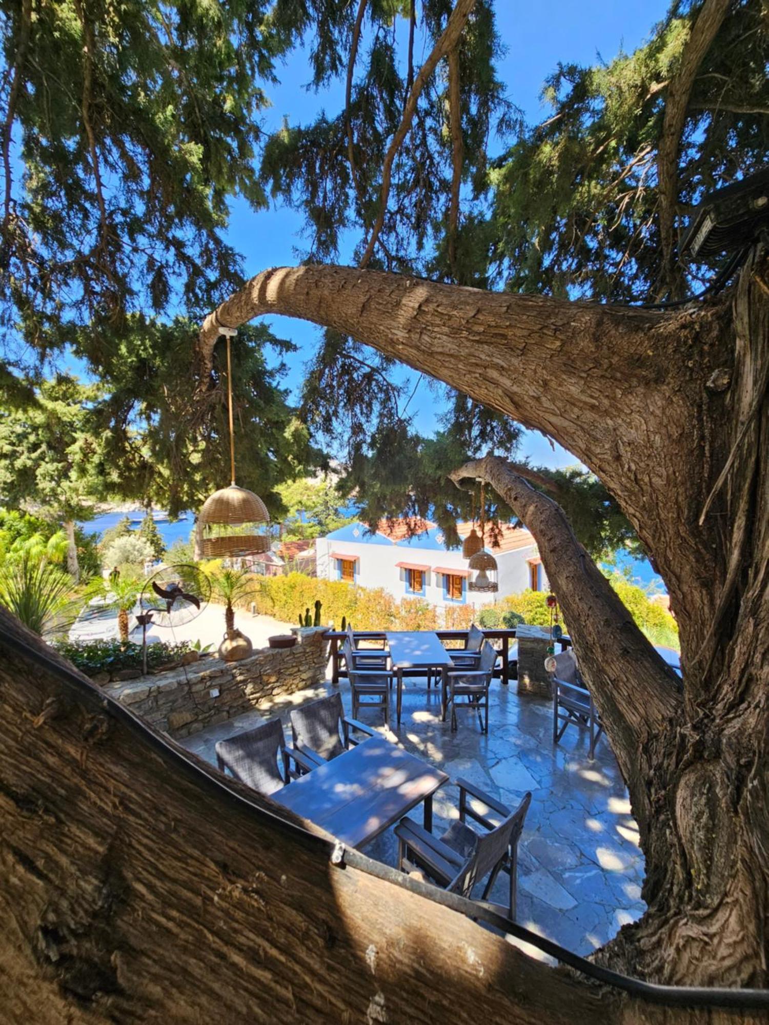 Niriides Hotel Apartments Symi Bagian luar foto